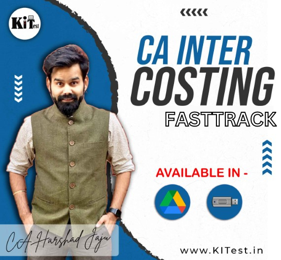 CA Inter New Syllabus  Cost and Management Accounting Fastrack Batch By CA HARSHAD JAJU
